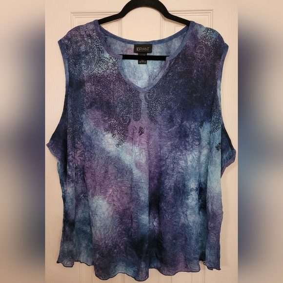 Lane Bryant Tops - Lane Bryant Crinkle Tank